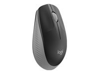 Logitech M190 Full-Size Maus – Kabellos, Grau