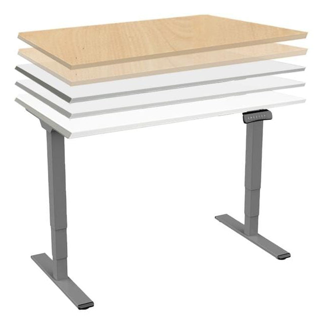 Contini Stehtisch – 170 × 127 cm – dunkelgrau – höhenverstellbar