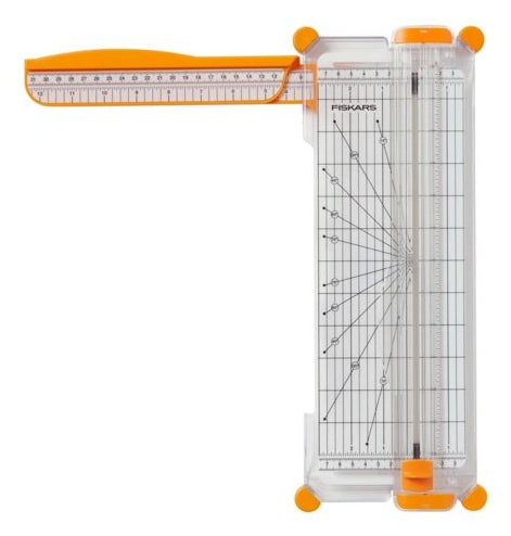 Fiskars 1077799 Papierschneider – Schnittlänge 30,5 cm, für A3/A4, 10 Blätter