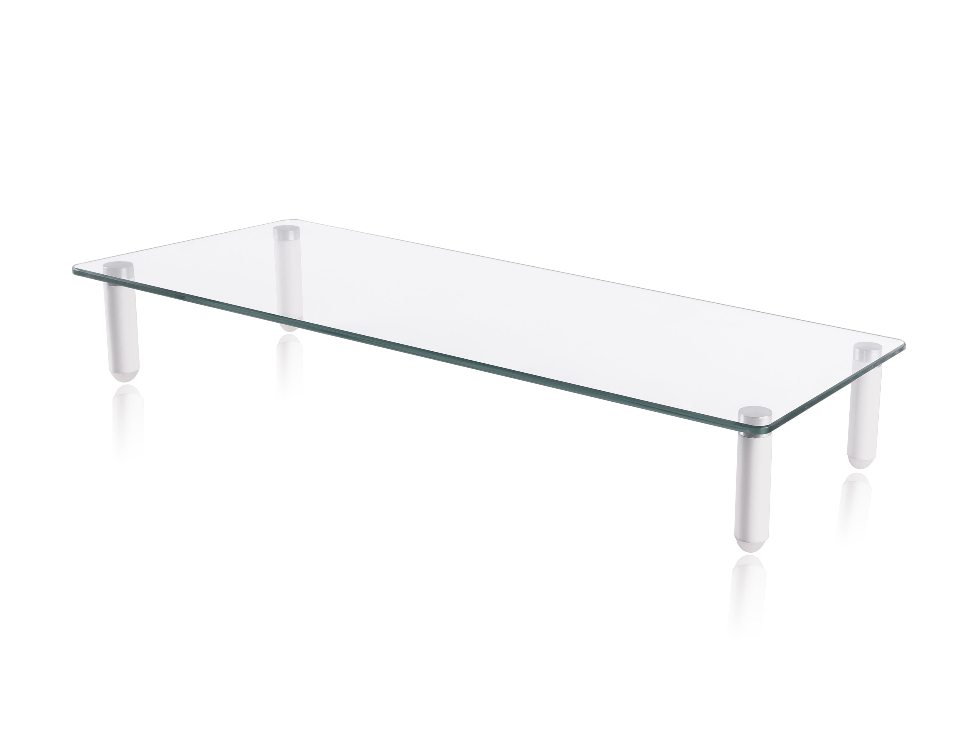 Equip 650882 – Monitor-Tischständer – freistehend – 1 Monitor – bis 20 kg/Monitor – Kabelmanagement, Transparent