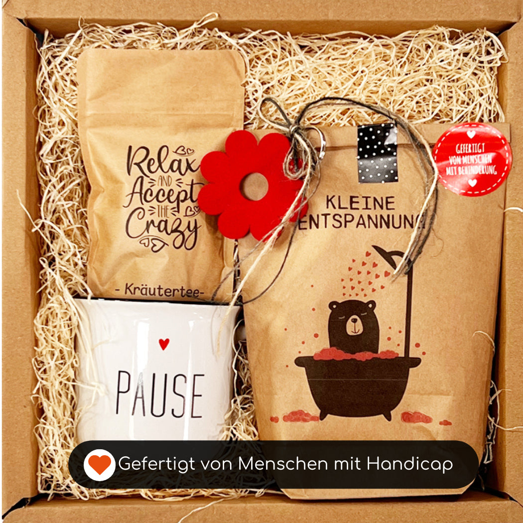 Wunderle Geschenkbox Entspannung – 275 × 265 × 80 mm – Gesundheit