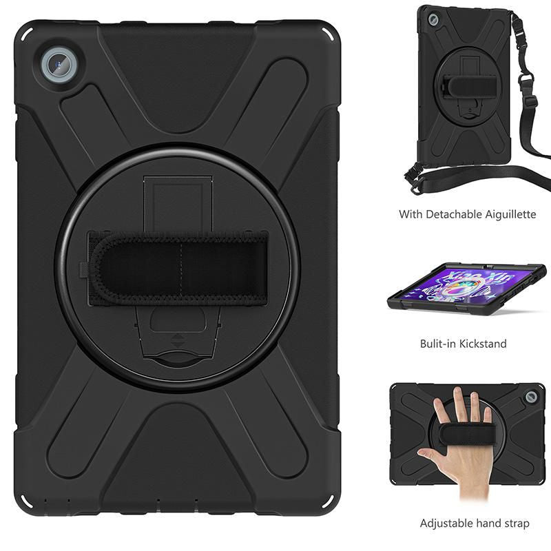 eSTUFF Tablet-Hülle für Lenovo TAB M10 Plus Gen 3 (TB-125F/TB-128F) – Schwarz