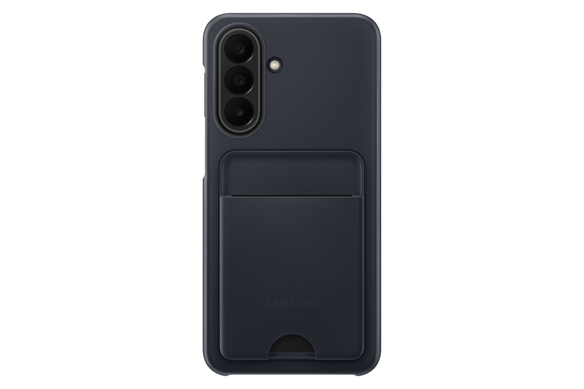 Samsung Backcover – für Samsung Galaxy A27, Kunststoff, schwarz, mit Kartenfach