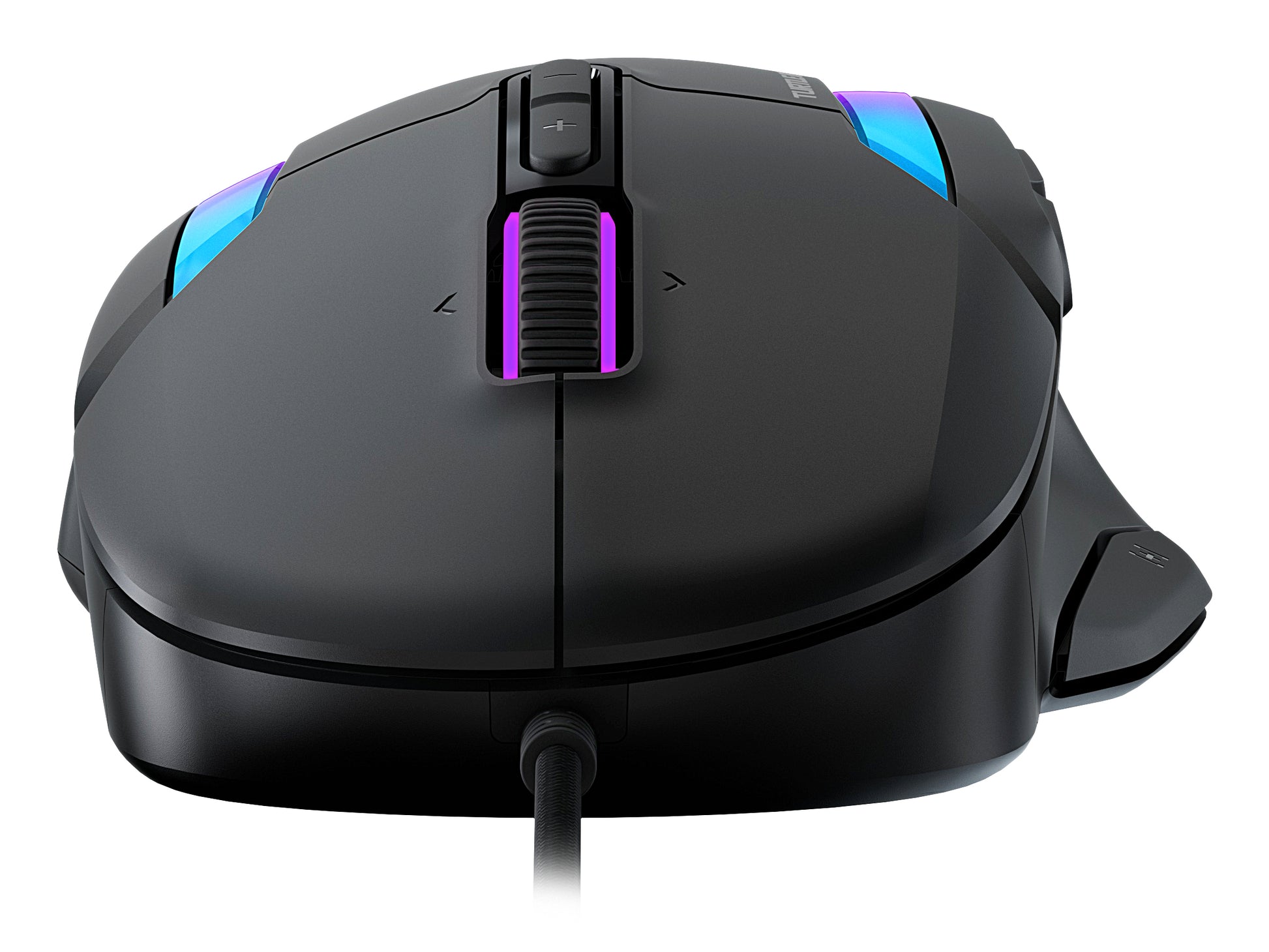 Turtle Beach Kone II Gaming-Maus – kabelgebunden, USB-A, 26'000 dpi, 7 Tasten, RGB, Easy-Shift, Schwarz