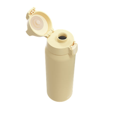 SIGG Shield One Isolierflasche 750 ml – Doppelwandig, Edelstahl, Klappdeckel, Gelb