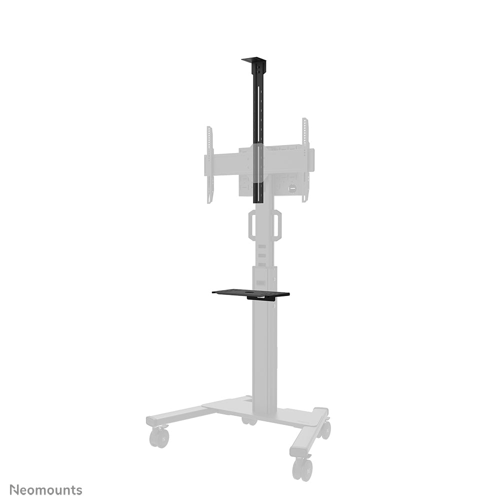 Neomounts AFLS-825BL1 – Regal, höhenverstellbar 225–651 mm, Tragkraft 9 kg, für FL50S-825BL1, Schwarz