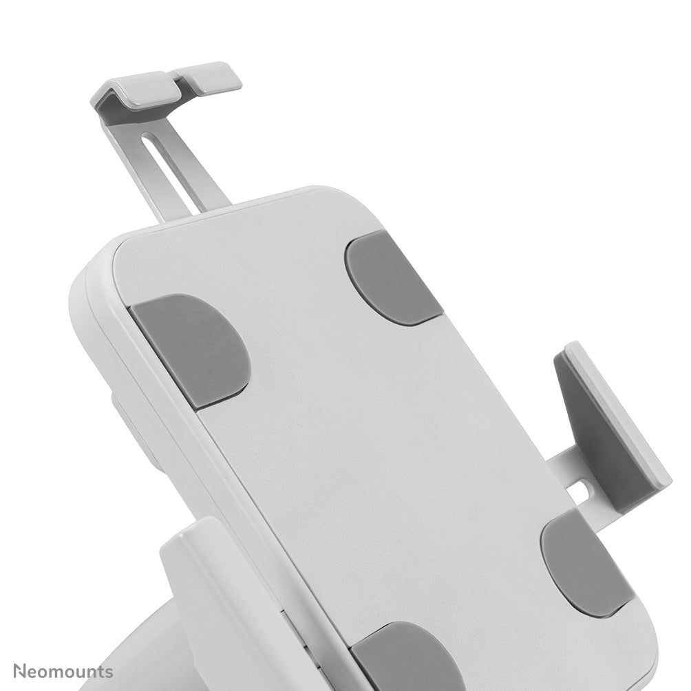 Neomounts Tablet-Tischhalterung – 7,9–11", abschliessbar – Weiss