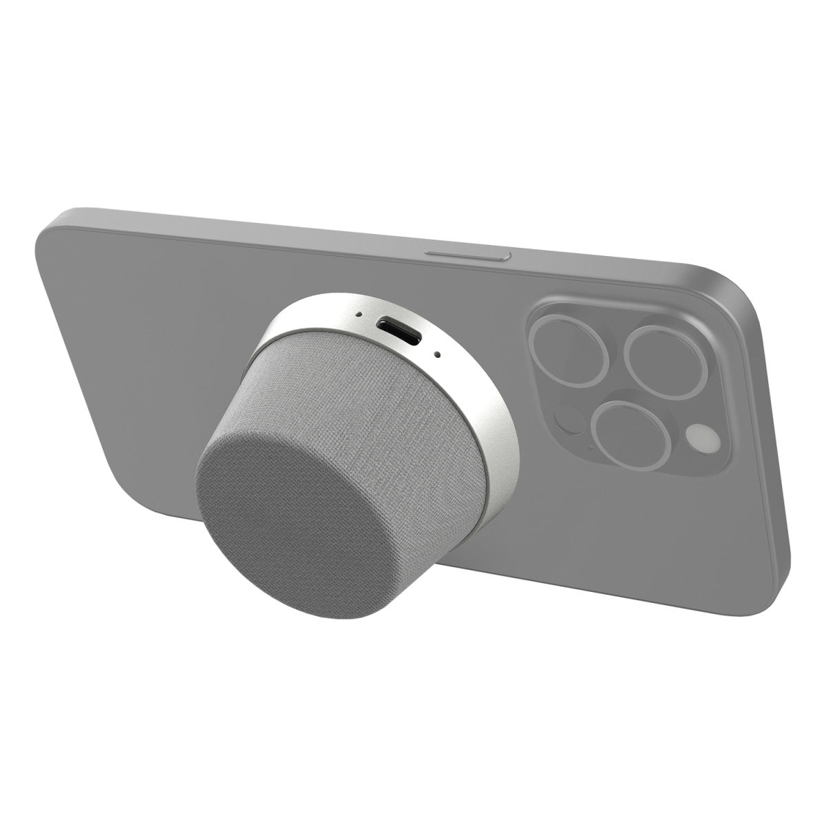 4smarts SoundForce – Bluetooth-Lautsprecher – 5 W, IPX6, 12 h, Silber