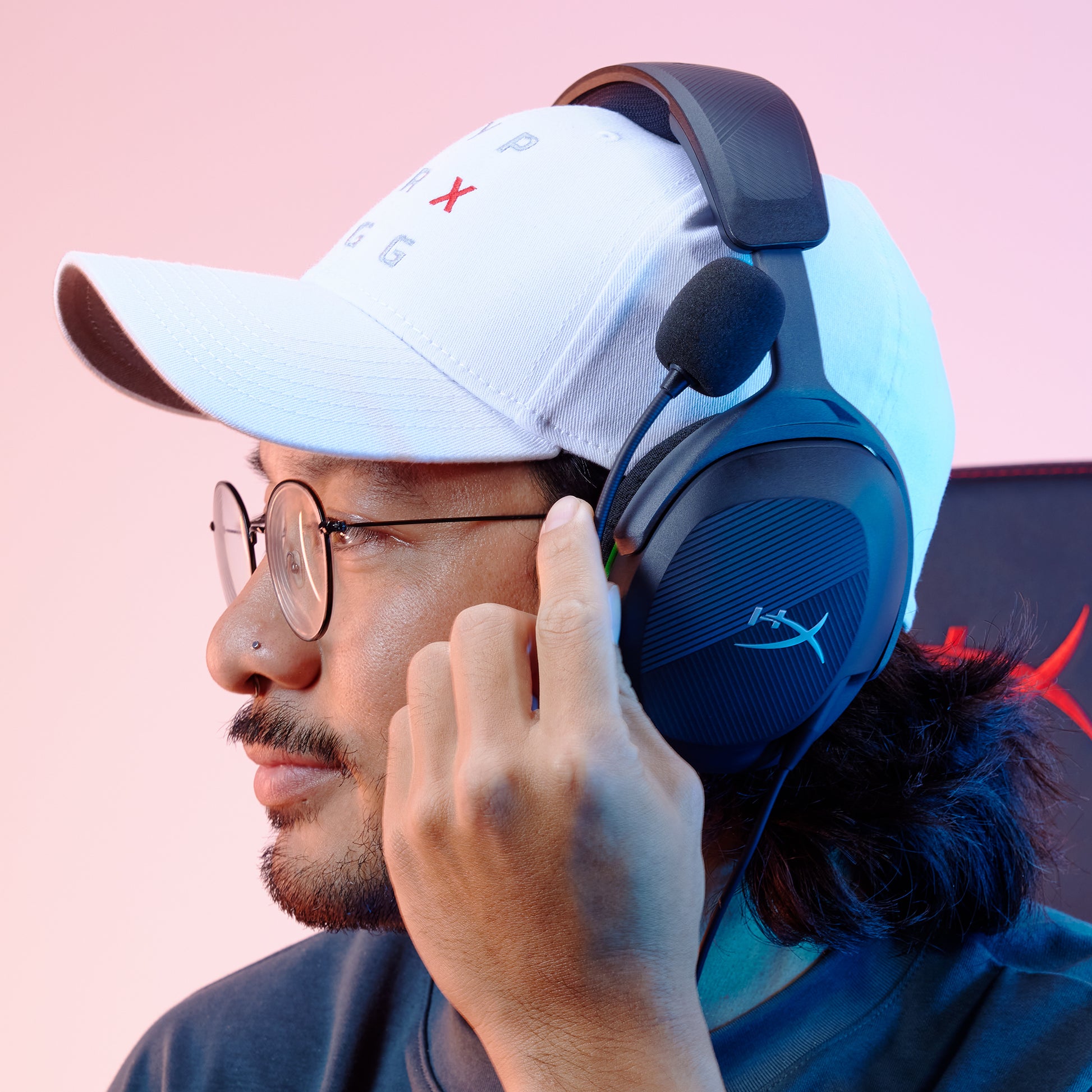 HyperX Cloud Stinger 2 Core – Gaming-Headset, 3,5 mm Klinke – Weiss – für Xbox Series X/S, Xbox One