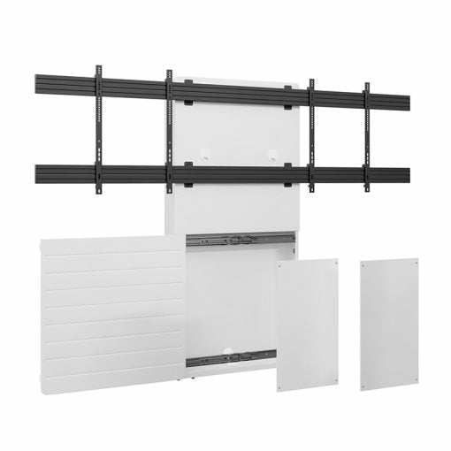 Hagor Wandlift (bodenstehend) – 65–75" – VESA 200×200–900×800 – bis 150 kg, für 2 Displays – CON-Line Big W