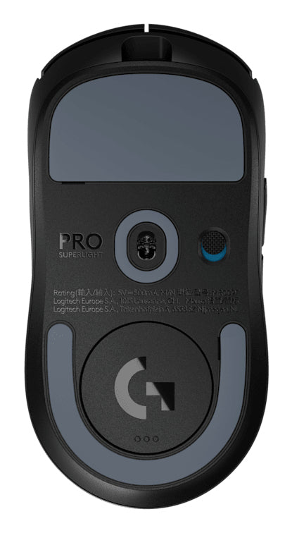 Logitech Pro X Superlight 2 SE Gaming-Maus – kabellos, aus 61% recyceltem Kunststoff, schwarz