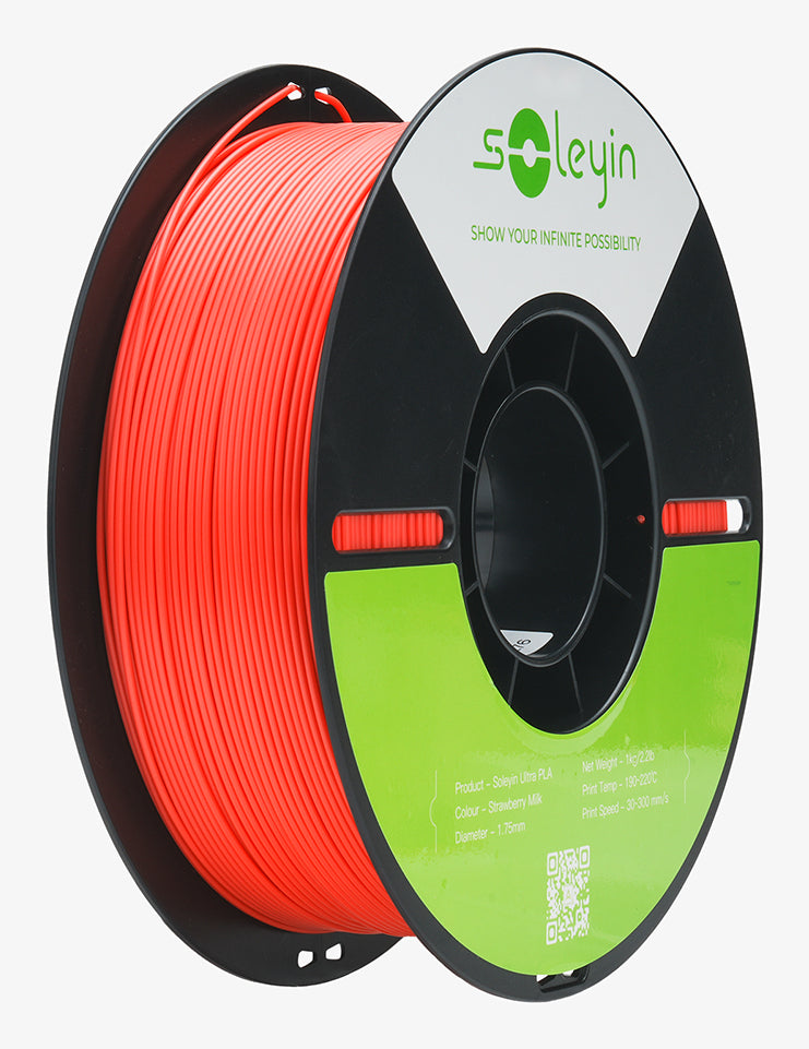 Creality 3D 3D-Drucker-Filament Soleyin Ultra PLA 1,75 mm Rot, 1 kg