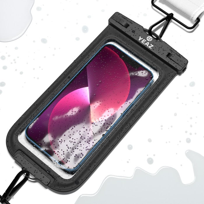 YEAZ Wasserdichte Smartphone-Tasche – Weiss – Neopren