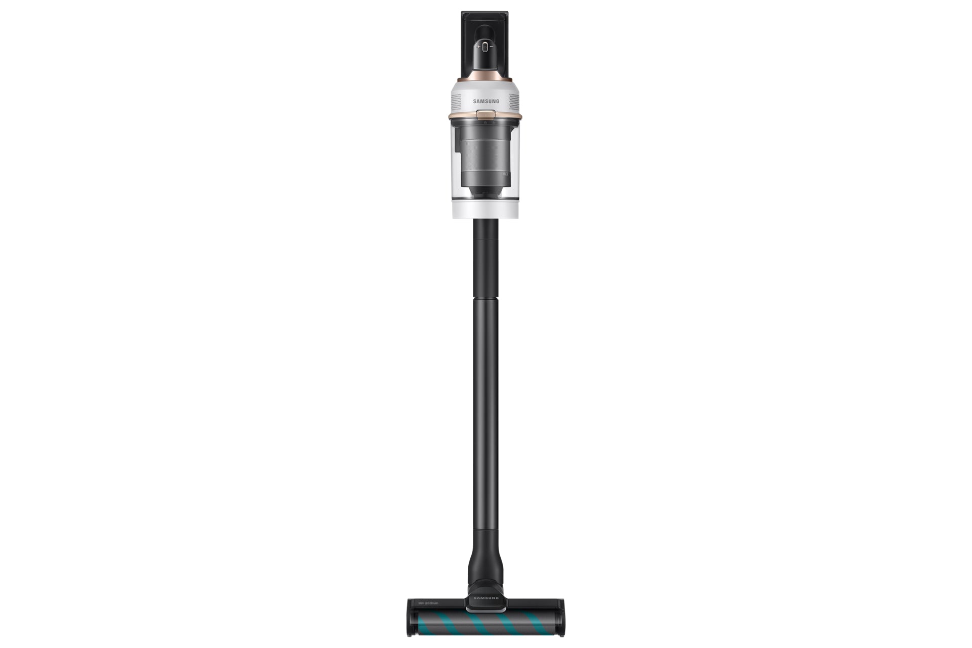 Samsung Stabstaubsauger VS20B95843W/SW – 0,5 l, Akkubetrieb, 86 dB(A), 25,2 V