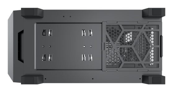 Xilence X912.ARGB – PC-Gehäuse (Midi-Tower) – ATX, Schwarz, 3×ARGB, 1×120 mm, 1×USB-C, GPU bis 375 mm