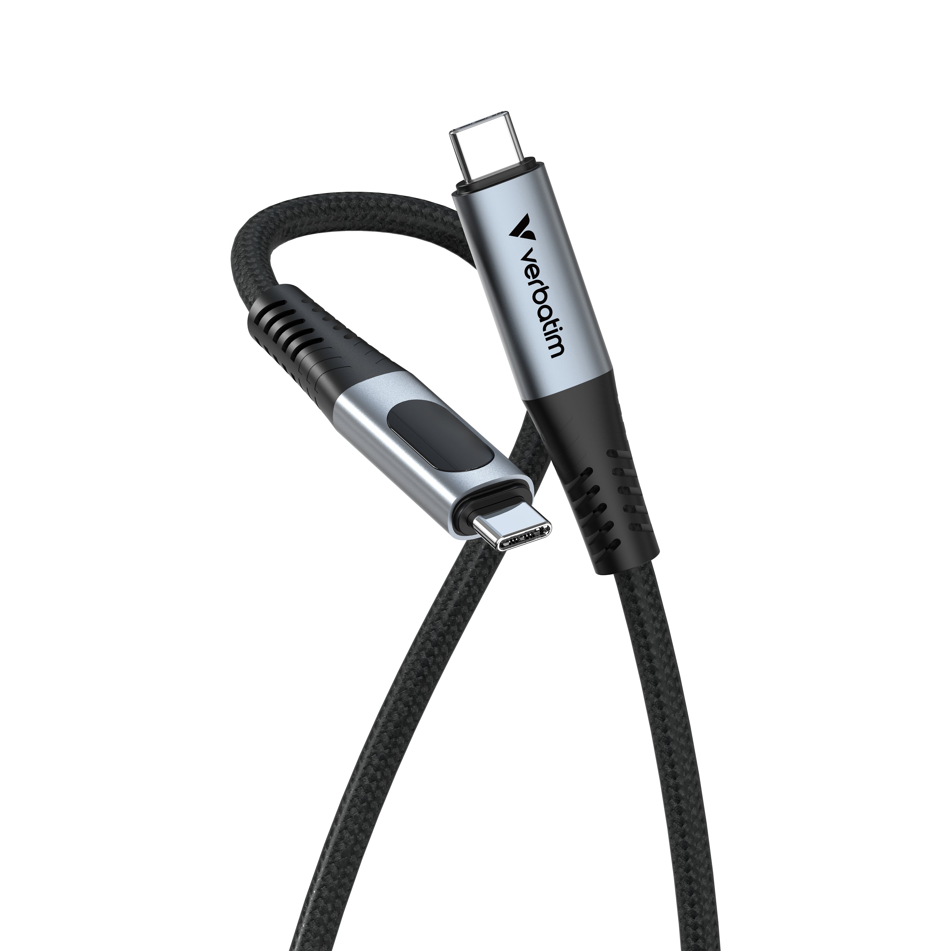 Verbatim USB-C auf USB-C Kabel – Thunderbolt 3 40 Gbit/s – 1,2 m – PD 240 W – für iPhone 15/16 und mehr