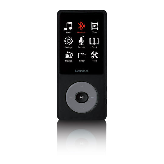 Lenco Xemio-860 – Hi-Res-Player (DAP) – 8 GB, Micro-SD-Slot, Bluetooth, 18 h – Schwarz