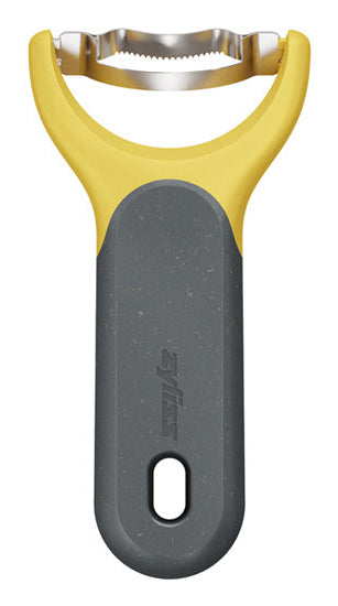 Zyliss Pendelschäler, Klinge aus Edelstahl, Griff aus Kunststoff, schwarz, für Gemüse