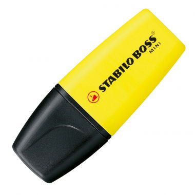 STABILO BOSS MINIpop Textmarker Set 5 Farben – Keilspitze, 2–5 mm