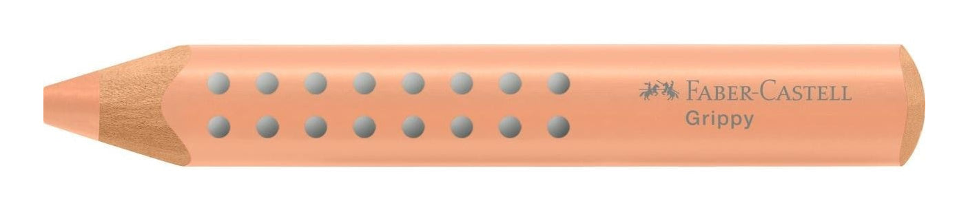 Faber-Castell Aquarellfarbstift Grippy – Jumbo, Dreikant, Einzelstift Pfirsich