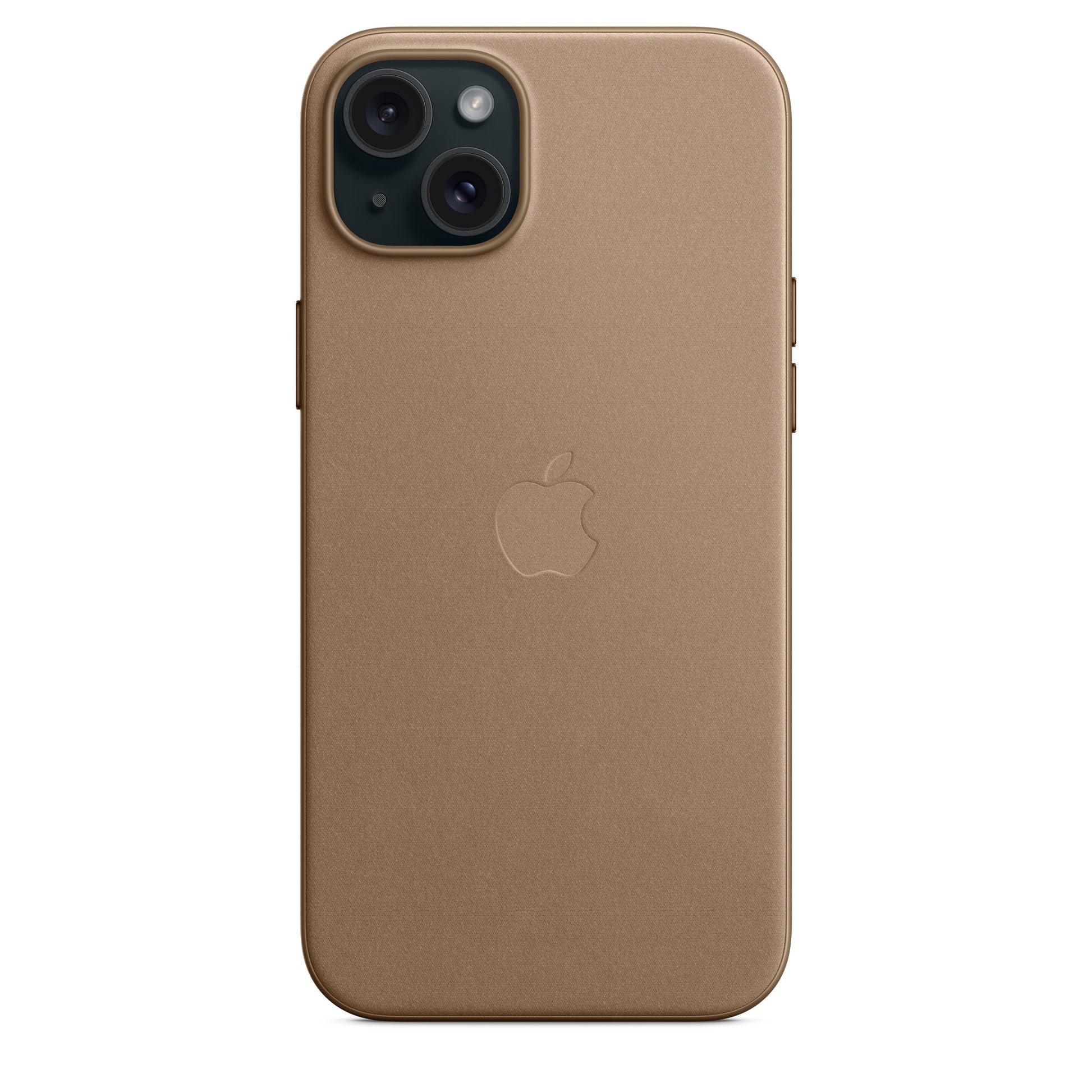 Apple Backcover – für Apple iPhone 15 Plus – Taupe – Feintwill – MagSafe-kompatibel