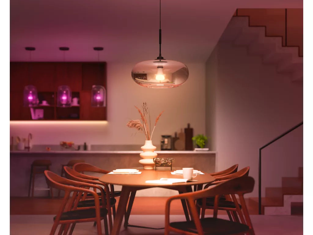 Philips Hue Leuchtmittel – E27, 810 lm, 4er-Pack – für Apple HomeKit