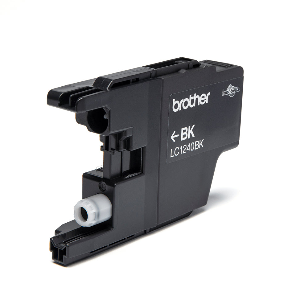 Brother Tintenpatrone LC1240BK, Schwarz, High Yield, 600 Seiten – für BHM11 (A3)
