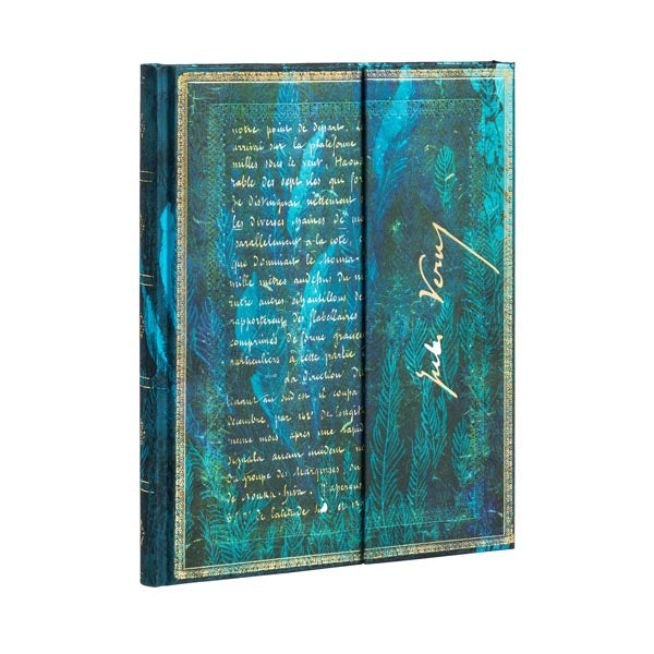 Paperblanks Notizbuch – 180 × 230 mm – 120 g/m² – Hardcover, Lesebändchen, Einstecktasche, mehrfarbig, FSC