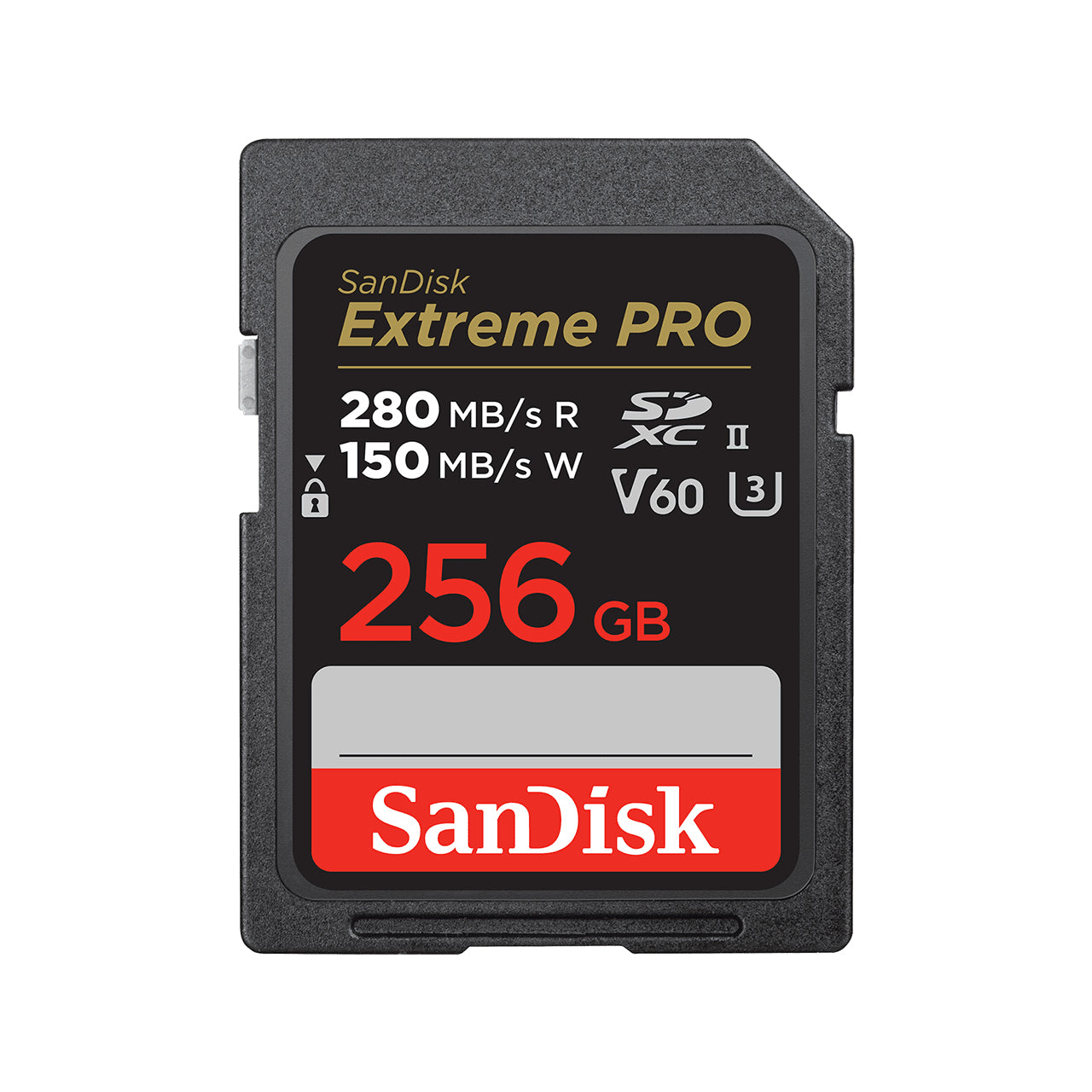 SanDisk SDSDXEP-256G-GN4IN SDXC 256 GB – UHS-II, Klasse 10, U3, V60, 280/100 MB/s