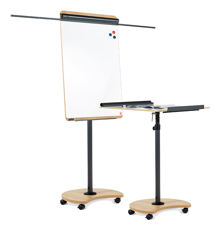 Rocada Flipchart-Block Transformer – 99 × 69 cm, anthrazit, Holz
