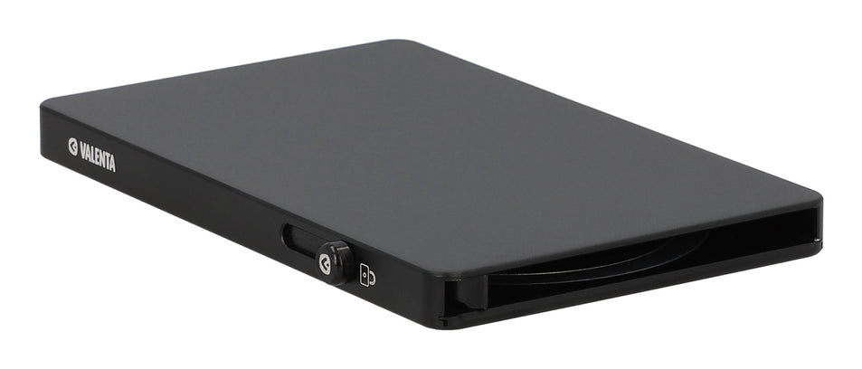 Valenta Halterung – 100 × 66 × 7,1 mm, Metall, Schwarz