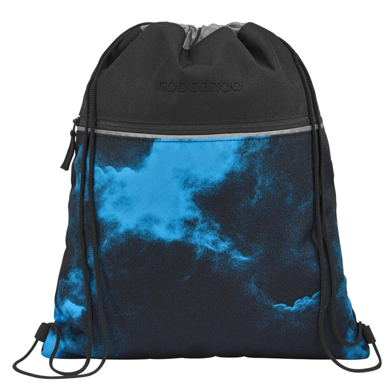 Coocazoo Sportbeutel – 10 l, Motiv Mystic Clouds, wasserabweisend, 34 × 43 cm