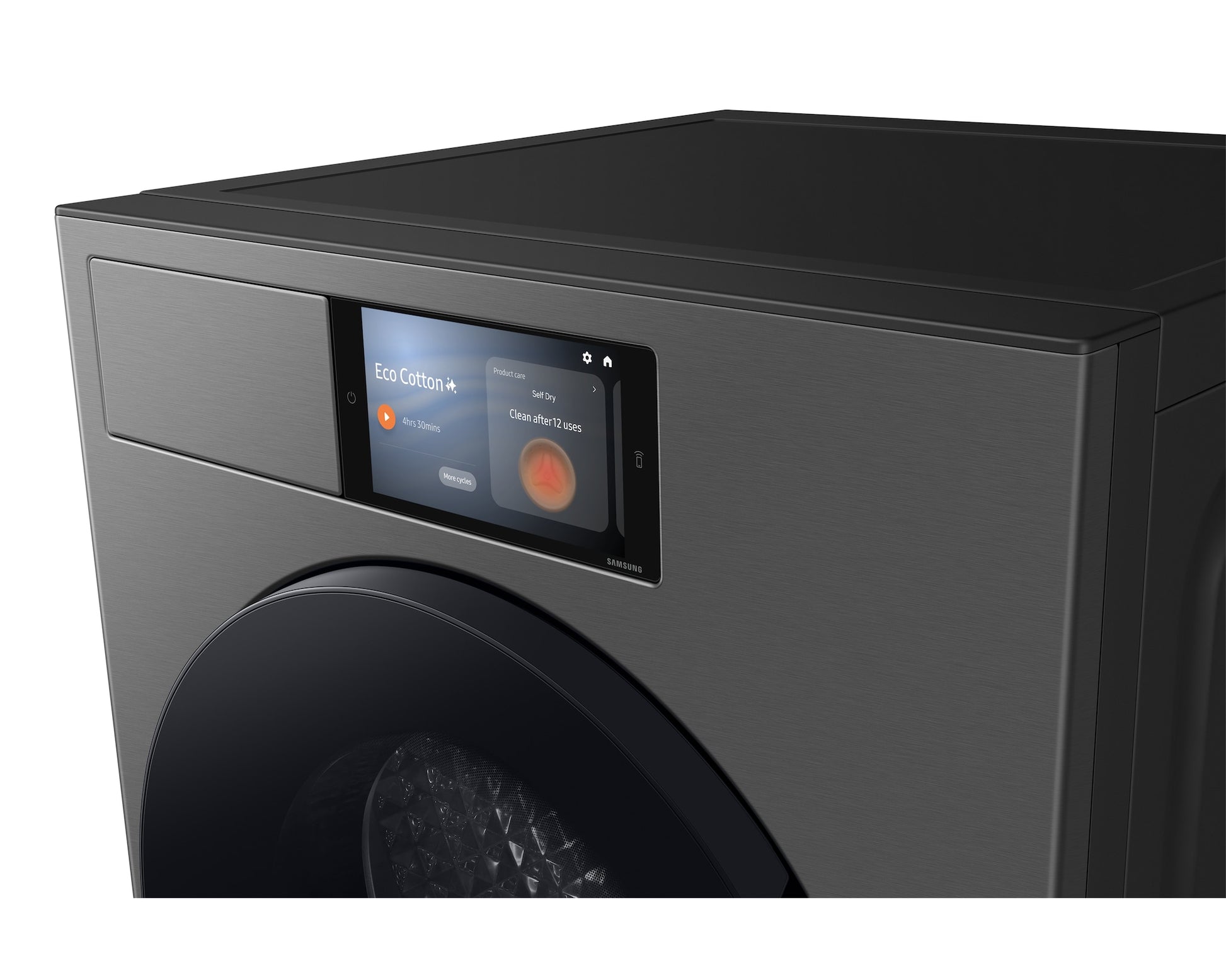 Samsung Wäschetrockner DV9000 – 9 kg, Wärmepumpe, Hygiene Care, A – schwarz/silber