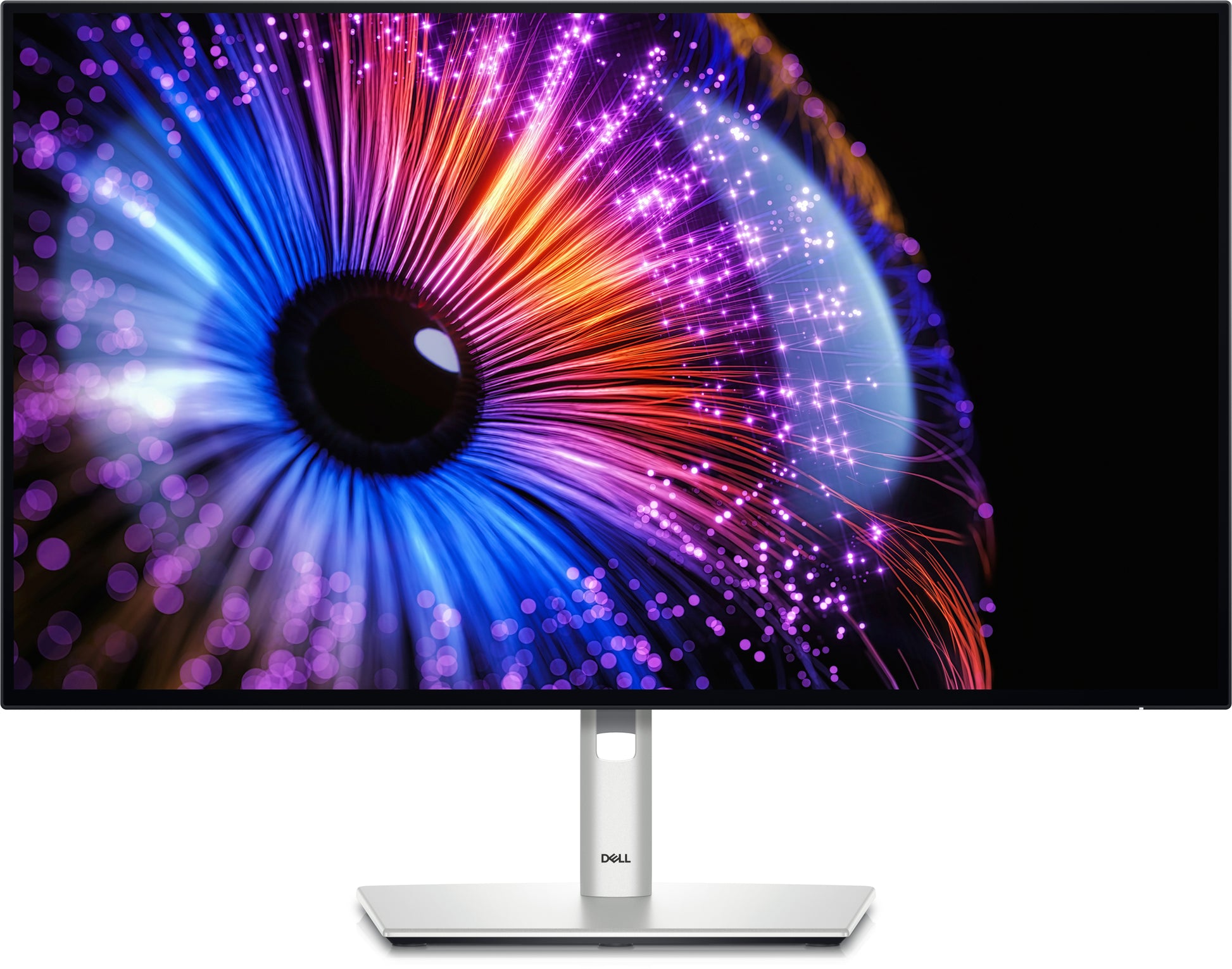 Dell U2724DE – Monitor, 27", 2560 × 1440 (WQHD), LCD, Schwarz/Silber