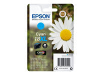 Epson Tintenpatrone 18XL, cyan, XL, 450 Seiten – für Inkjetdrucker/Multifunktionsgeräte