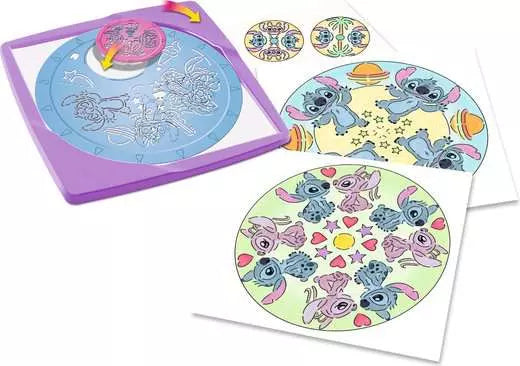 Ravensburger Mandala Designer Midi – Mandala Designer Set – Disney Stitch – ab 6 Jahren