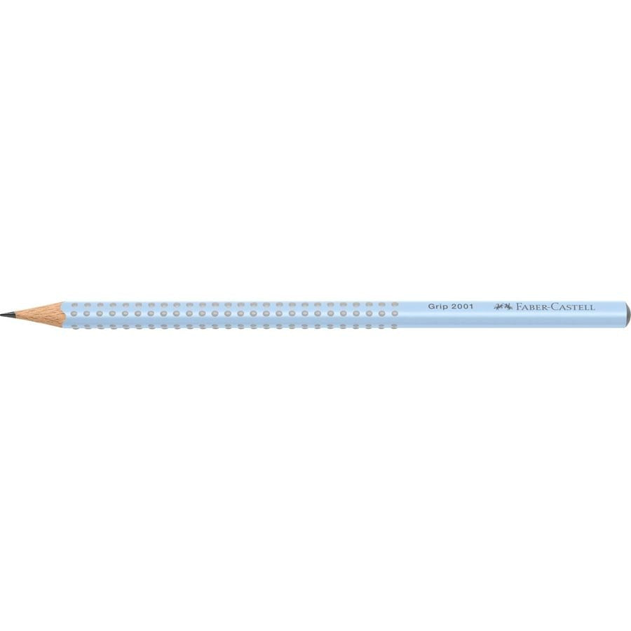 Faber-Castell Grip 2001 Bleistift B, dreikantig, blau