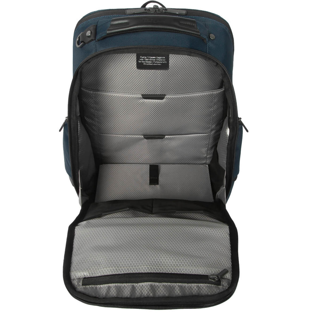 Targus HeritageLuxe 15-16 Rucksack – Fronttasche, Blau