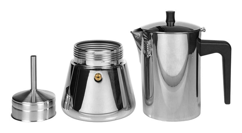 Furber. Furber French Press / Kaffeebereiter – 0,5 l, 10 Tassen, Edelstahl