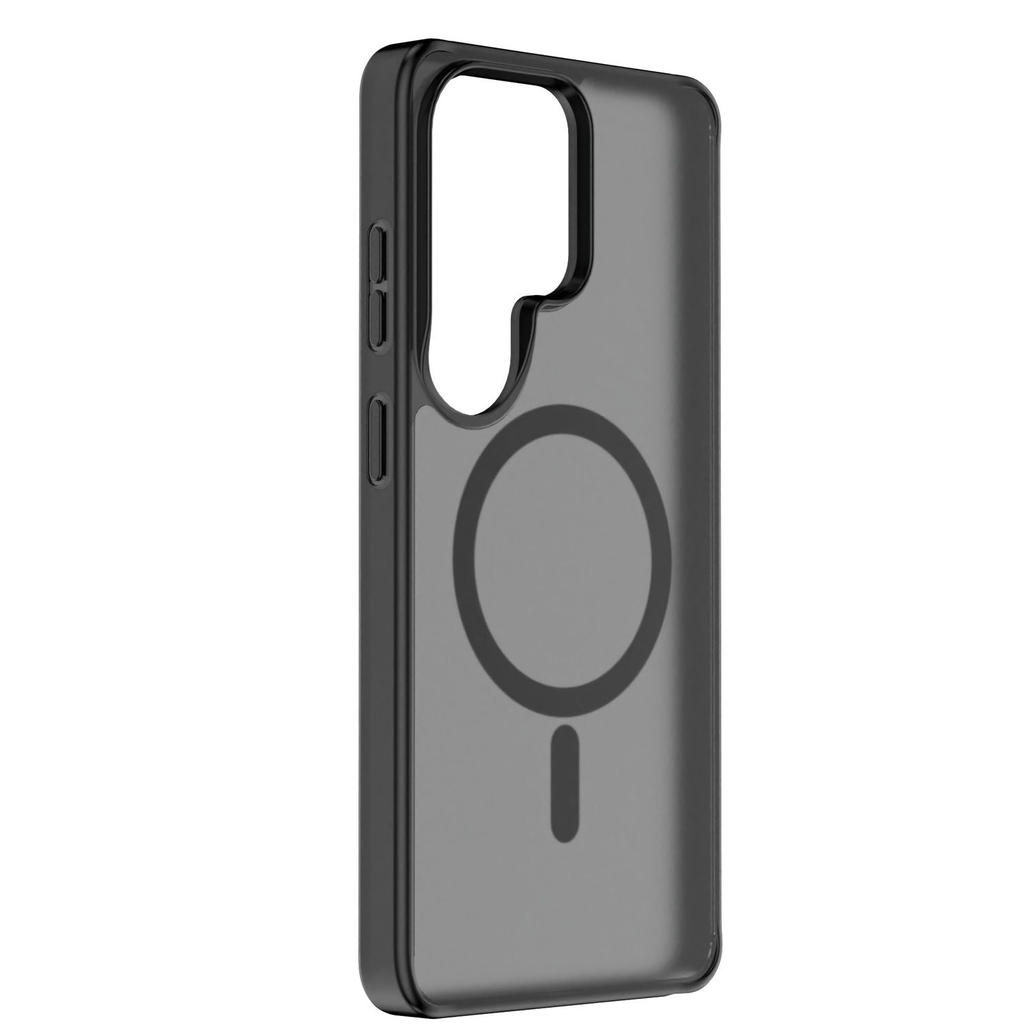 Cellularline Frosty Mag Backcover – für Samsung Galaxy S26 Ultra, MagSafe, Kunststoff+Gummi, Schwarz