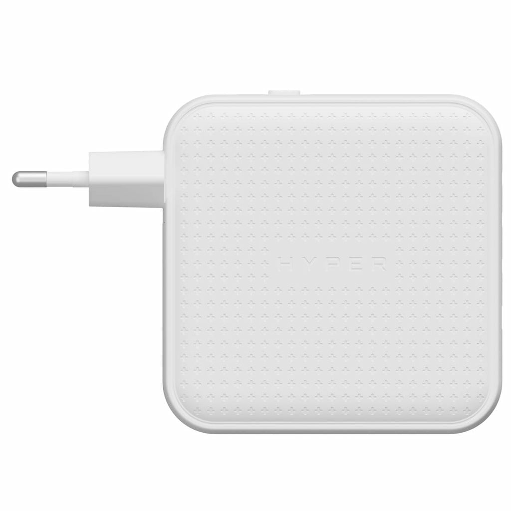 HYPER HJ1002WHWWGL USB-Ladegerät 100 W – USB-C×4, USB-A×1 – PD 3.0, PPS, GaN – für Laptop, Smartphone, Tablet