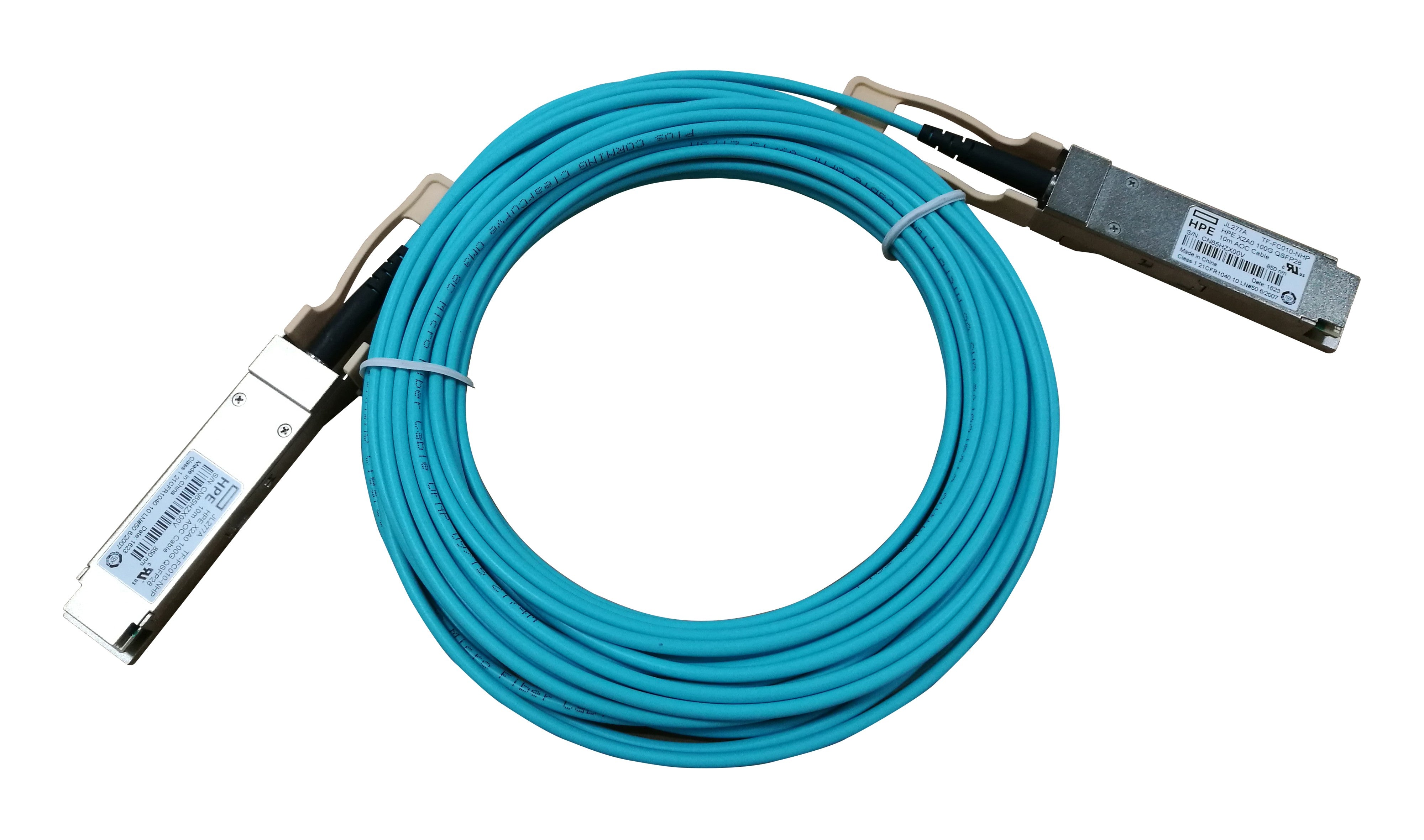 HPE QSFP28 zu QSFP28 DAC-Kabel – 100G, aktiv, 10 m