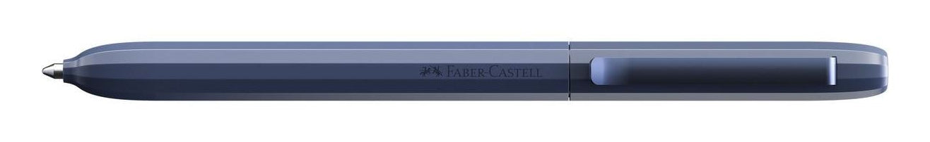 Faber-Castell Avori XB 140662 Midnight Muse Kugelschreiber – Blau, Recycelbarer Kunststoff, Metallclip, 1er Pack