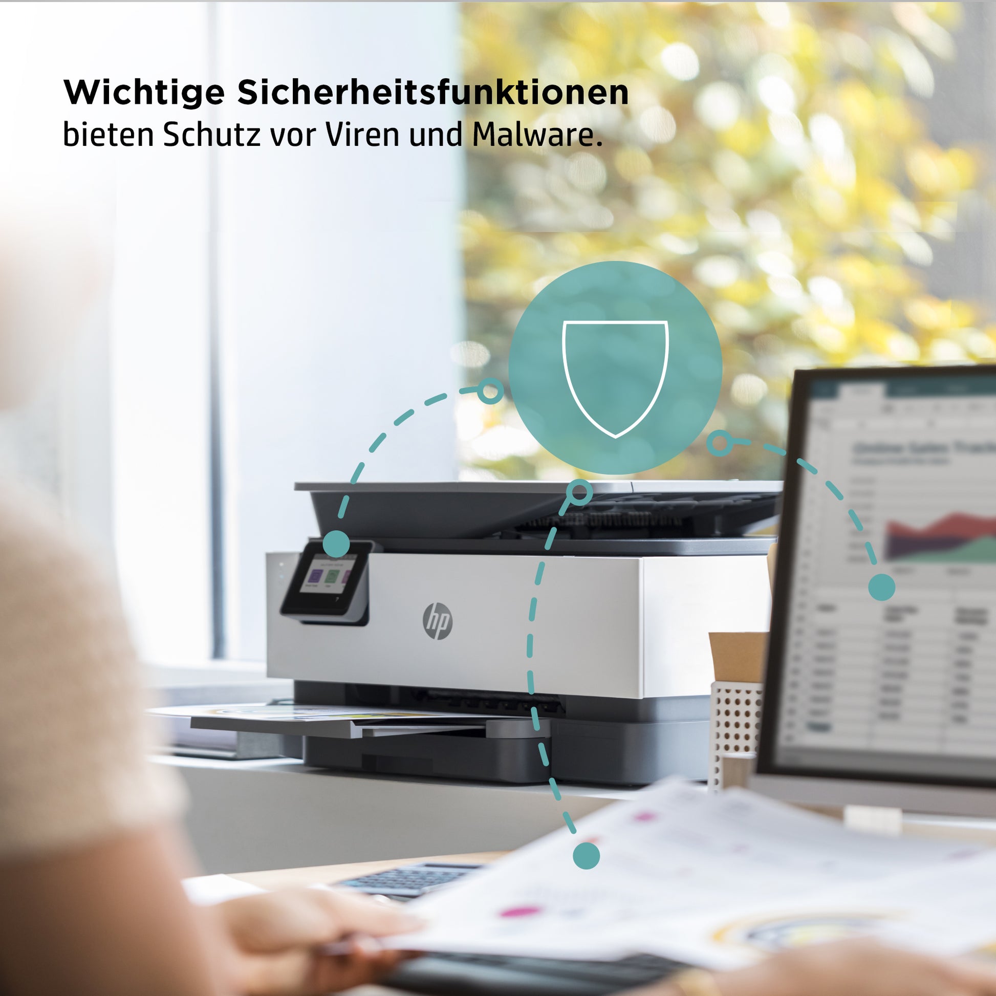 HP OFFICEJET PRO 9014E – Farbtintenstrahl-Multifunktionsdrucker, A4, 4-in-1, Duplex, ADF, WLAN/LAN, AirPrint