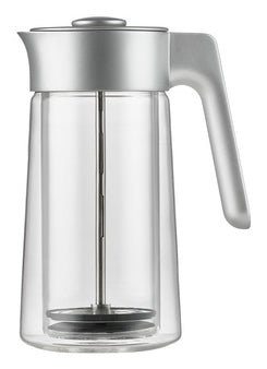 Jacob Jensen French Press / Kaffeebereiter – 0,8 l, 8 Tassen, Borosilikatglas/PP
