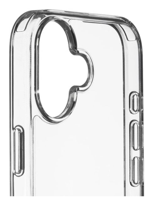 Black Rock Backcover – für Apple iPhone 17, PC+TPU, Transparent, kratzresistent