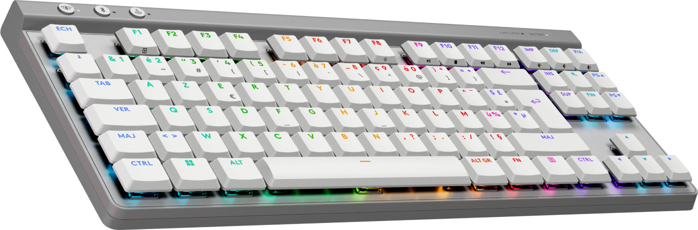 Logitech G G515 LIGHTSPEED TKL – Gaming-Tastatur – Mechanisch – Bluetooth & 2,4 GHz – AZERTY (FR) – RGB