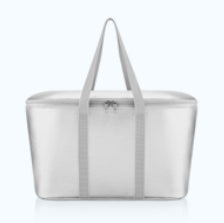 Reisenthel Thermobeutel – 20 l, Aluminiumfutter – Silber – Silver Crackle – 1 Stk.