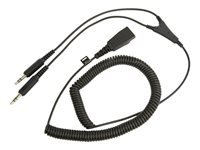 Jabra Headset-/Audio-Kabel & Adapter, Quick Disconnect (QD), 2× 3,5 mm