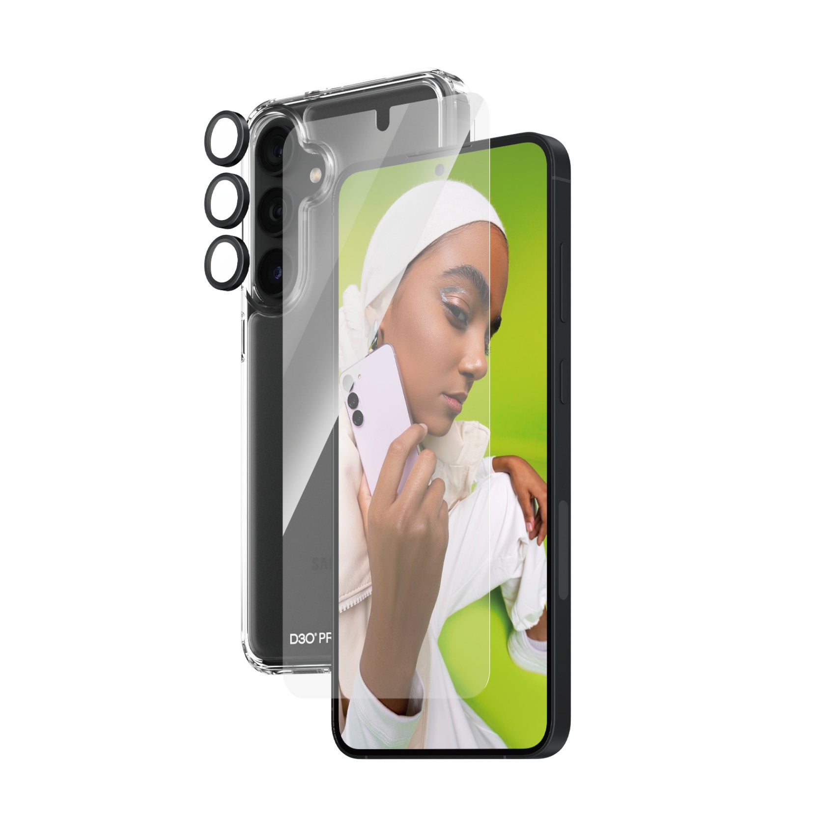 PanzerGlass Displayschutz (Panzerglas), Ultra-Weit Passend – für Galaxy S24+ – mit Applikator